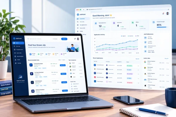 JobPortal – Full-Stack MERN Job Portal SaaS with Admin Panel, Employer & Jobseeker Dashboards, Stripe/PayPal Payments & Real-Time Chat | Source Code